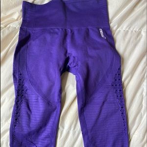 Gymshark energy seamless crop leggings